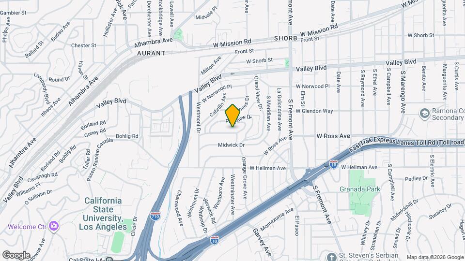 2905 Glenaven Ave Map and Location Details