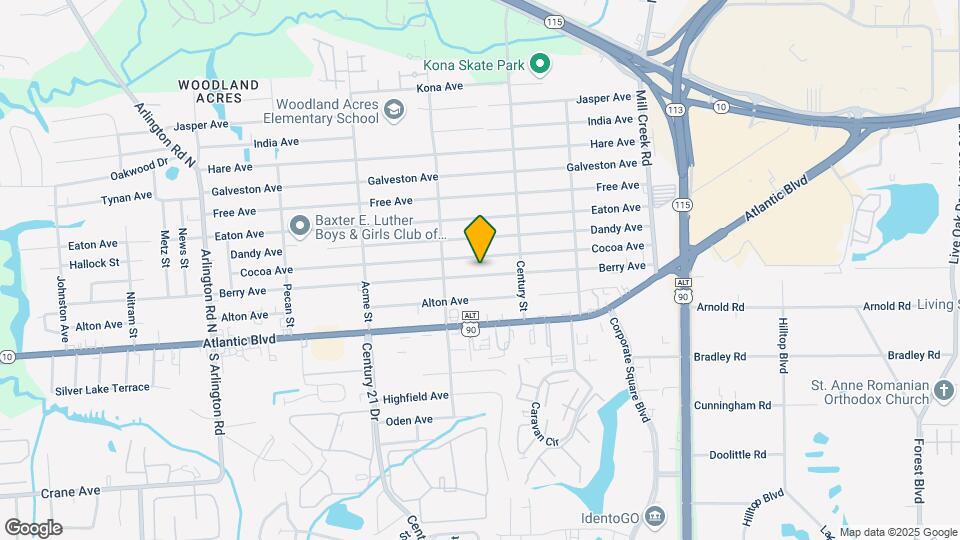 8513 Berry Ave Map and Location Details