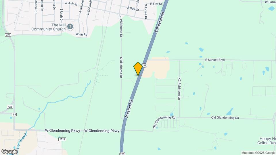 1123 TX-289 BUS Map and Location Details