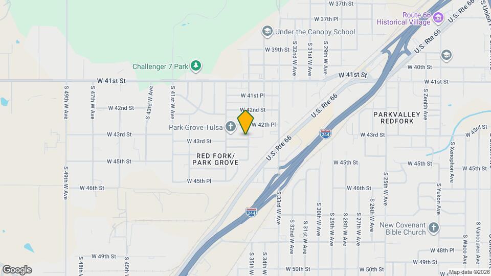 3503 W 43rd St Map and Location Details