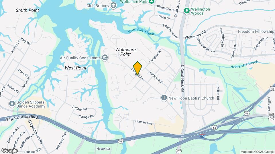 2513 Reagan Ave Map and Location Details