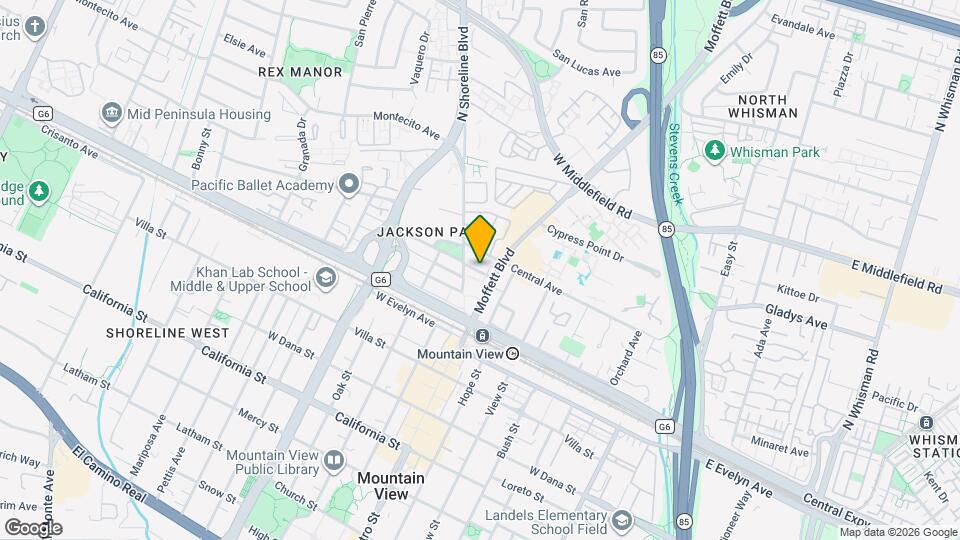 822 Jackson St Mapa y Detalles de la Ubicación