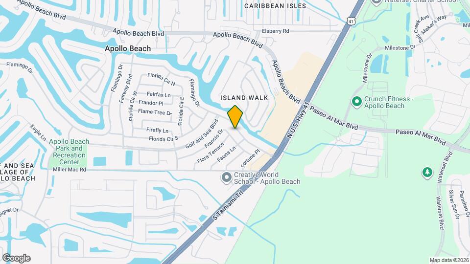 306 Flamingo Dr Map and Location Details