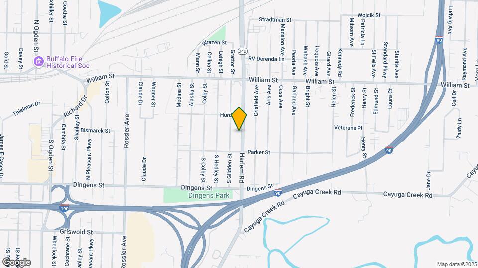 1380 Harlem Rd Map and Location Details