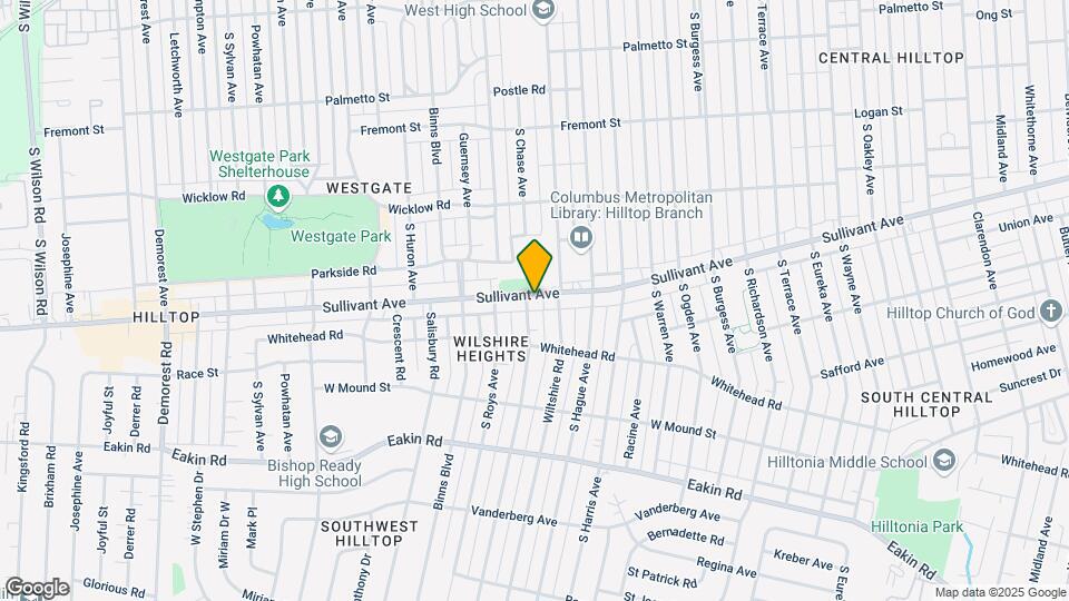 2875-2881 Sullivant Ave Map and Location Details
