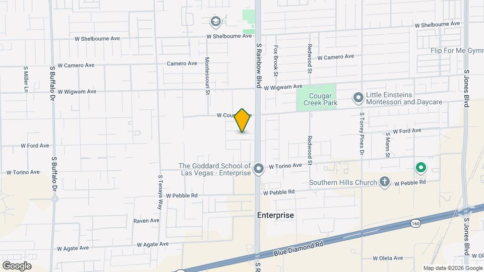 6959 Rancho Pk Ct Map and Location Details