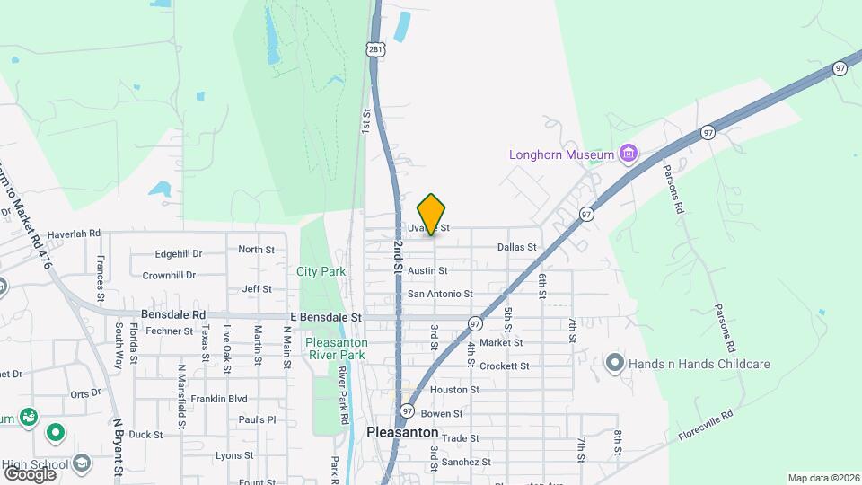 536 waco st, Unit 536A Map and Location Details