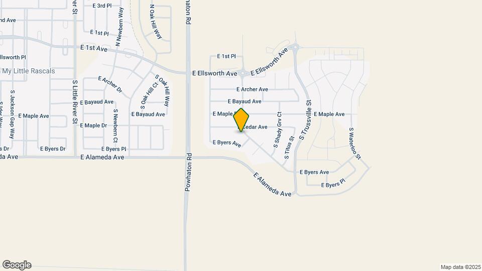 225 S Robertsdale St Mapa y Detalles de la Ubicación