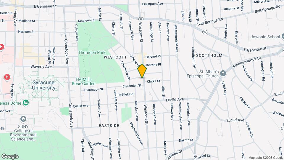 604 Westcott St Map and Location Details