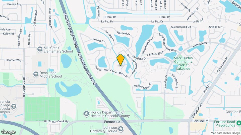 2308 Lily Pad Ln Map and Location Details