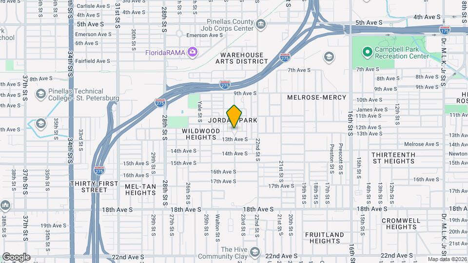 Jordan Park Apartments and Nearby St. Petersburg Apartments For Rent