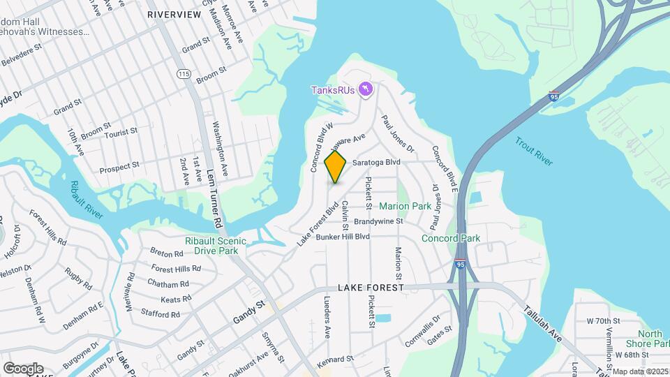 1172 Monmouth Way Mapa y Detalles de la Ubicación