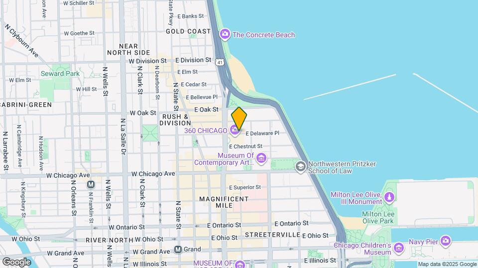 24 E Chestnut St Map and Location Details