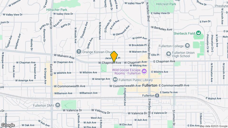 347 W Whiting Ave Map and Location Details