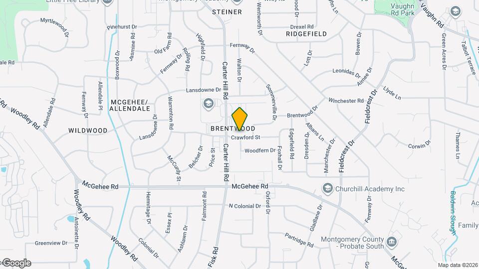 3019 Crawford St Map and Location Details