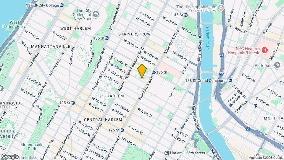 119 W 133rd St Map and Location Details