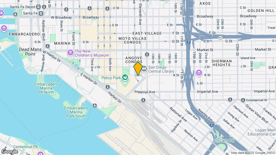 253 10th Ave, Unit 229 Map and Location Details