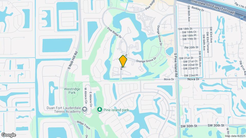 9321 SW 23rd St Map and Location Details