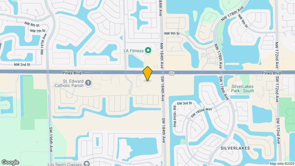 128 SW 184th Way Map and Location Details