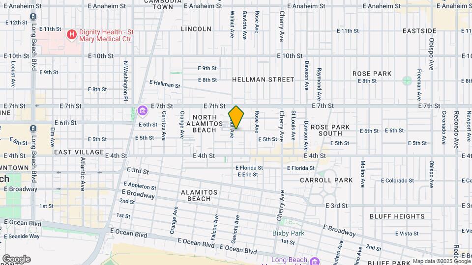 492 Walnut Ave Mapa y Detalles de la Ubicación