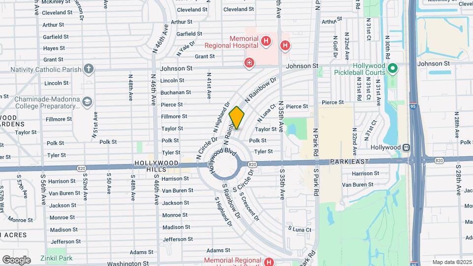 308 N Crescent Dr Map and Location Details