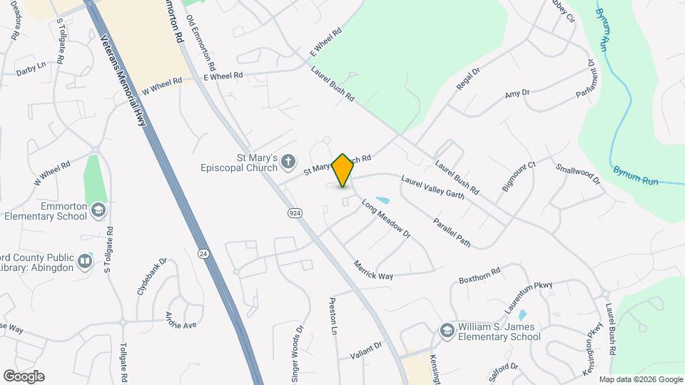 128 Long Meadow Ct Map and Location Details