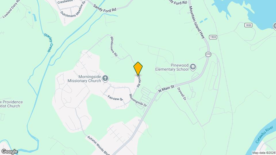 1539 Morningside Rd Map and Location Details