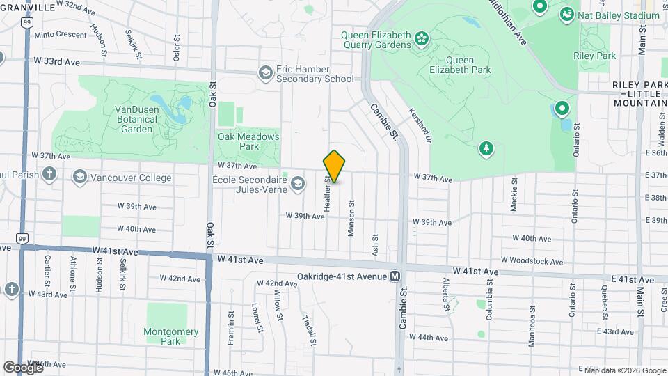 5350-5430 Heather St Map and Location Details