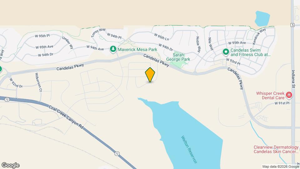 16488 W 92nd Pl Map and Location Details