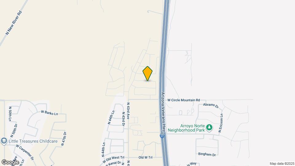 4145 W Bradshaw Creek Ln Map and Location Details
