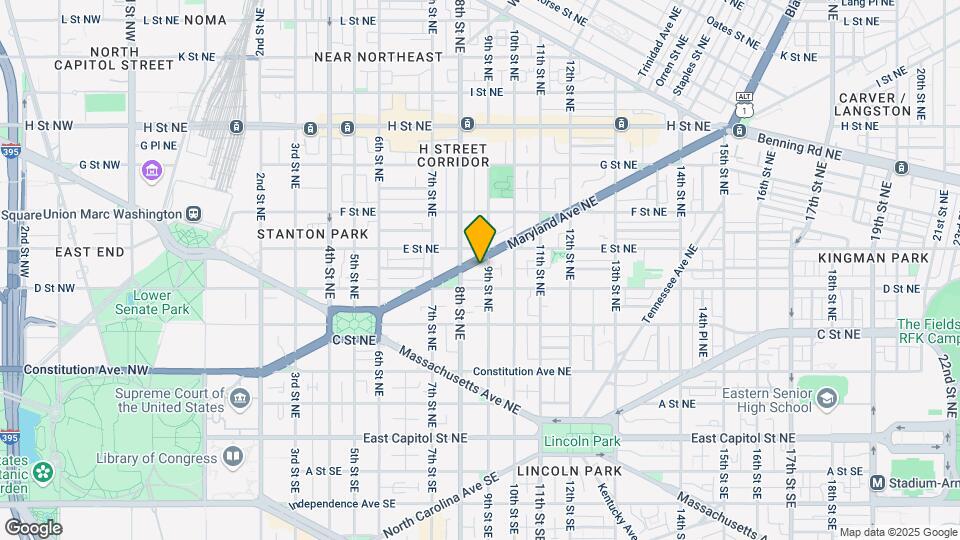 The Barbara of Capitol Hill Mapa y Detalles de la Ubicación