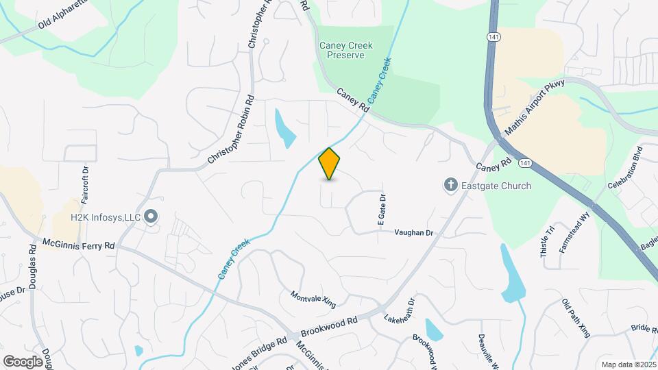 3345 Trail Creek Ct Map and Location Details