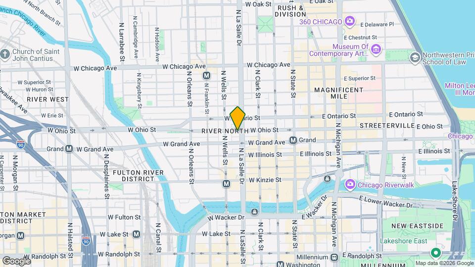 143 W Ohio St Mapa y Detalles de la Ubicación