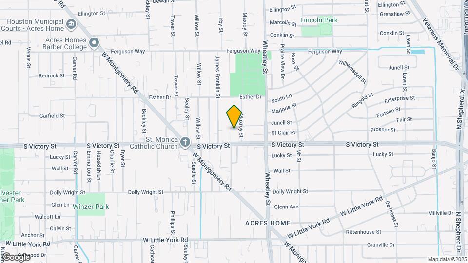 7802 Hanfro Ln Map and Location Details