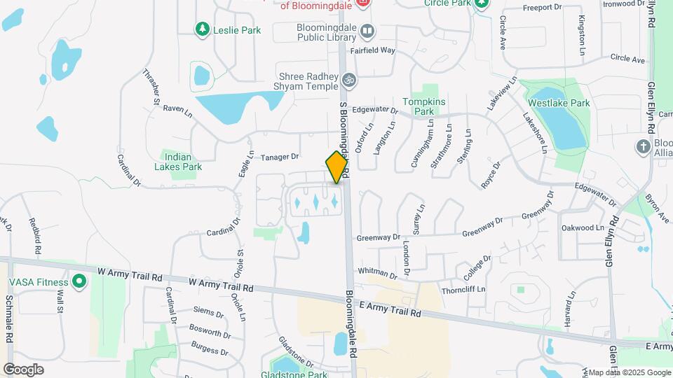 175 N Waters Edge Dr Map and Location Details