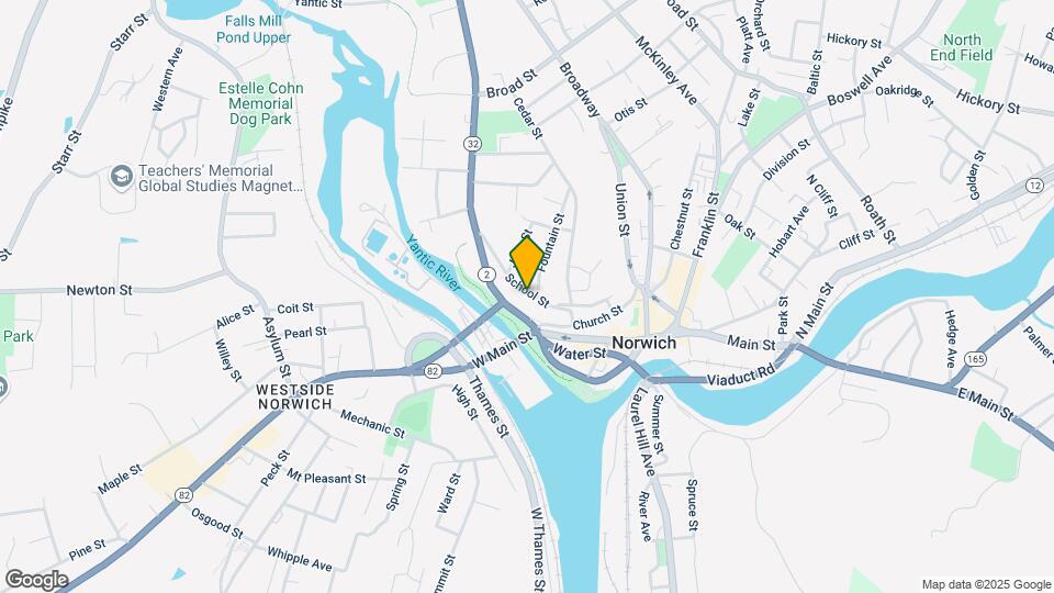 63 Washington St Map and Location Details
