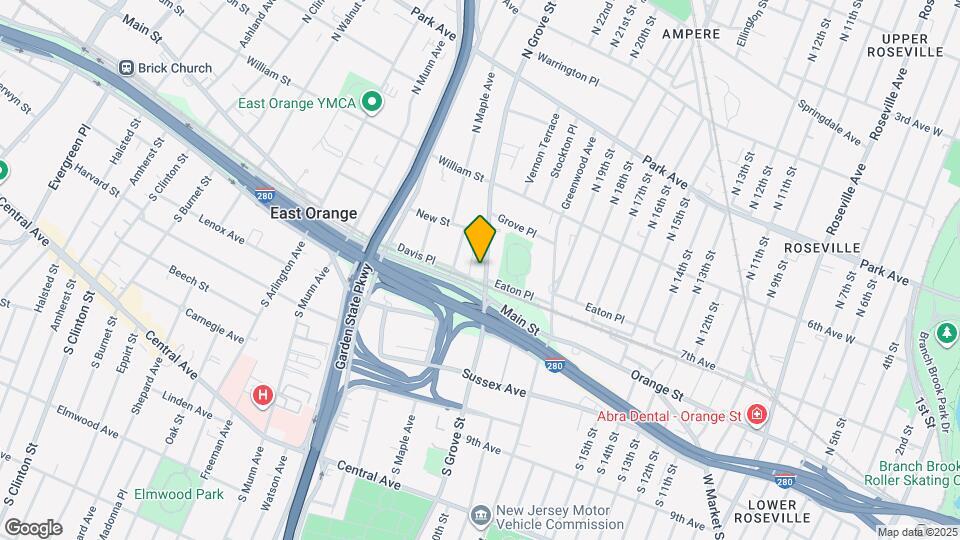 65 N Grove St Map and Location Details