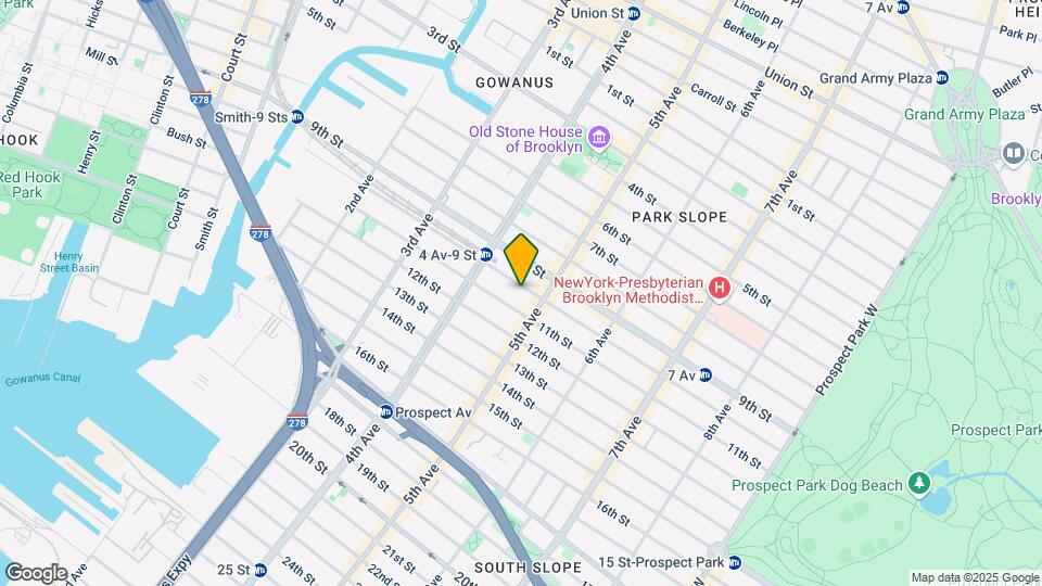 348 10th St Map and Location Details