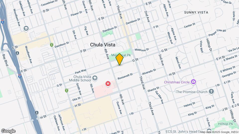 370-372 G St Mapa y Detalles de la Ubicación