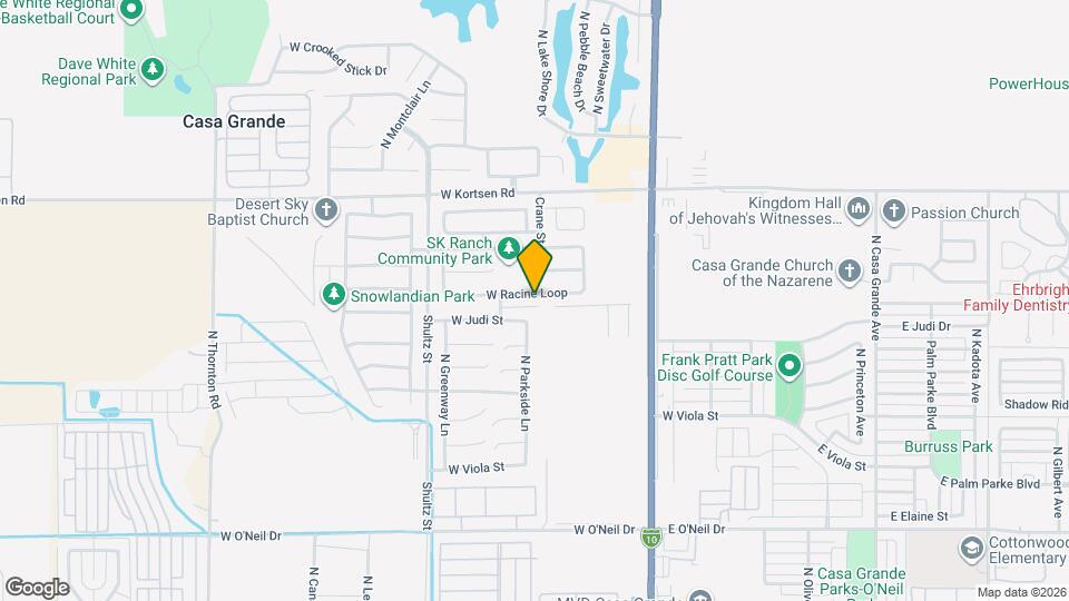 583 W Racine Loop Map and Location Details