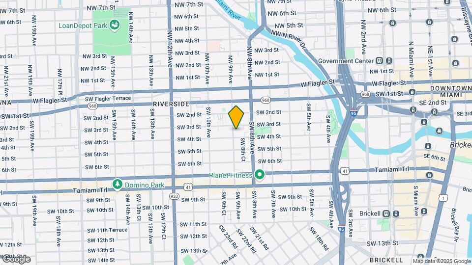 329 SW 9th Ave Map and Location Details