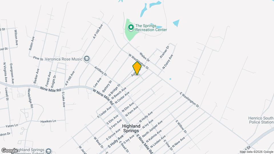 132 N Beech Ave Map and Location Details