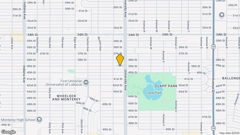 2509 39th St Map and Location Details