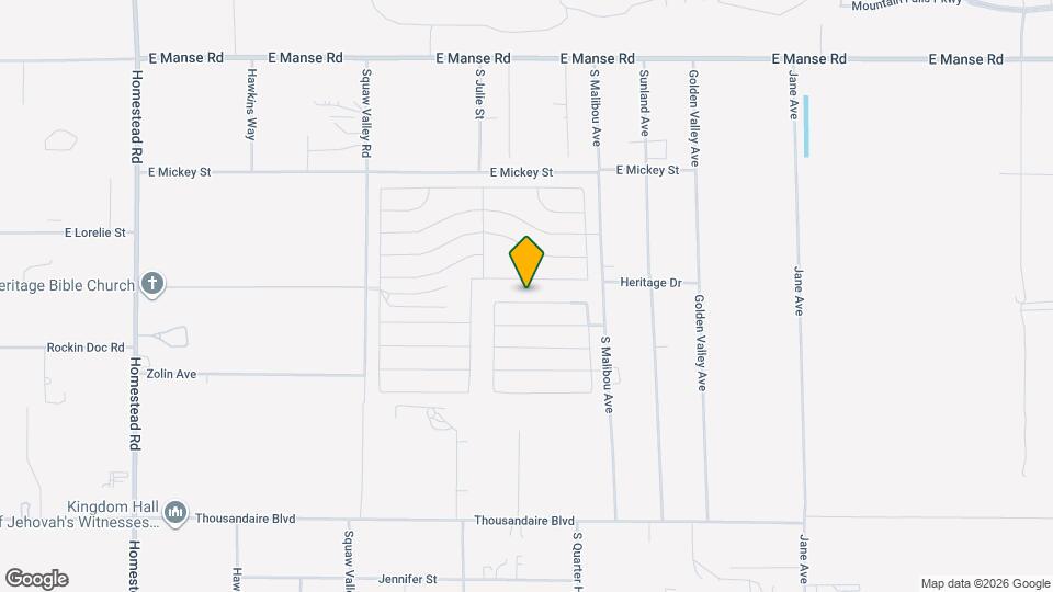 3864 E Sedgwick Ave Map and Location Details