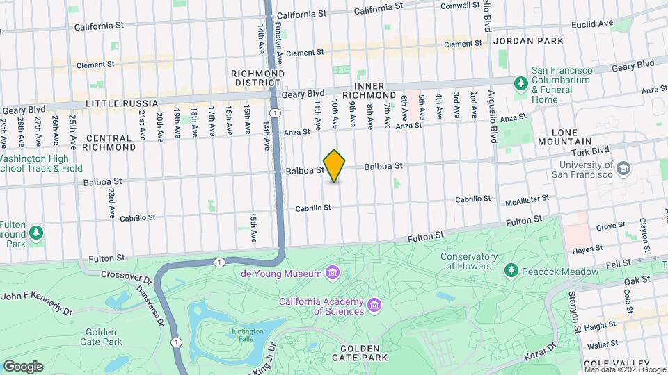 647-649-649 10th Ave Mapa y Detalles de la Ubicación