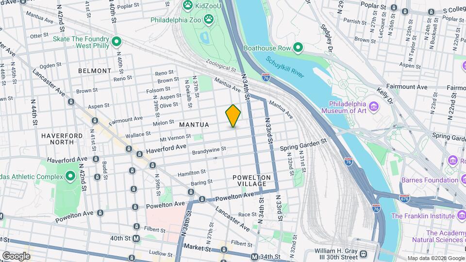 618 N 35th St Map and Location Details