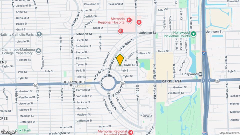 312 N Luna Ct Map and Location Details