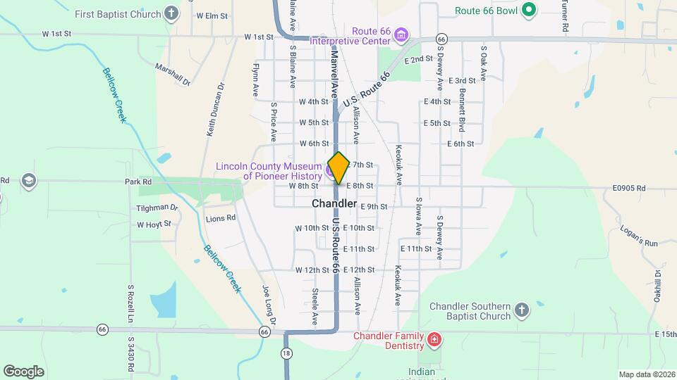 Chandelar Apartments Leasing Office Map and Location Details