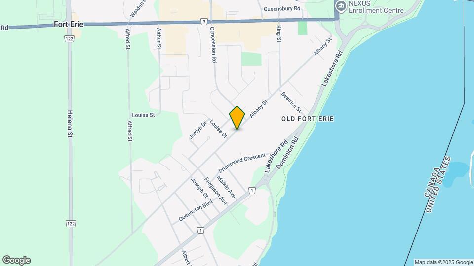 354 Albany St Map and Location Details