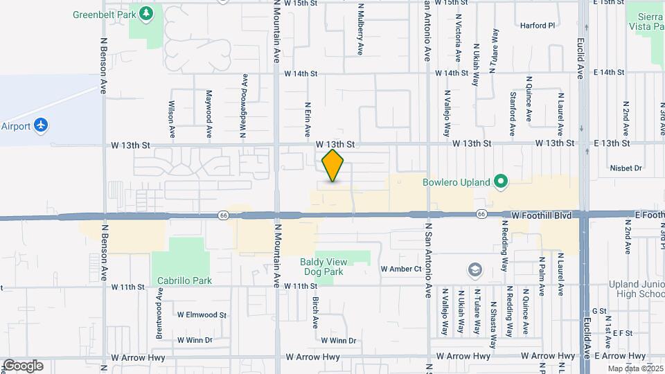 1056 Springfield St Map and Location Details